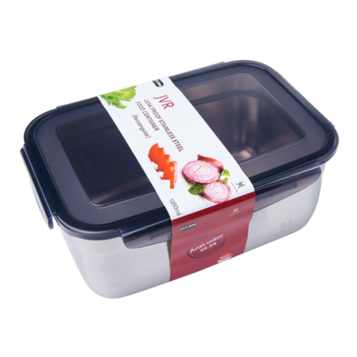 Snap-n-Lock Stainless Steel Container (Rectangular)